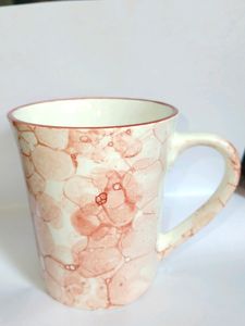 Brown Bubble Printed Ceramic Mug