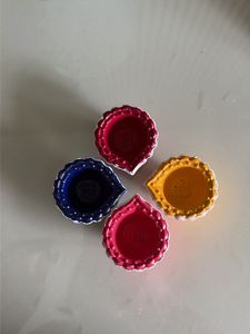 Set of 4 Decorative Diyas