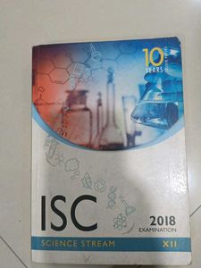ISC Science Stream Solved Papers 2018