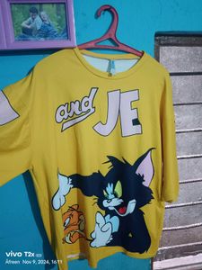Tom and Jerry Yellow T-Shirt