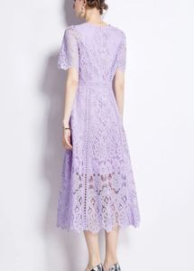Lavender Lace Dress