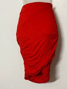 H&amp;M BRANDED Stunning Red Ruched Skirt