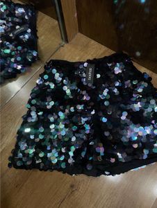 Sparkly coin  Sequin shorts