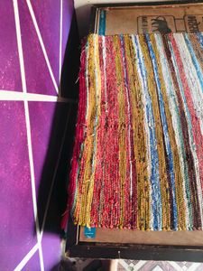 Multicolored handmade dari