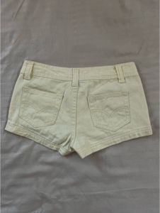Butter Yellow Denim Shorts