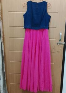 ANGELSTRAUSS Embroidered Pink Dress