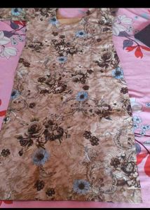 Embellished Kurta set with dupatta