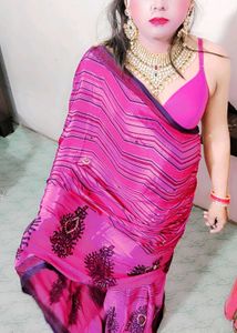 crepe silk saree soft fabric stone work