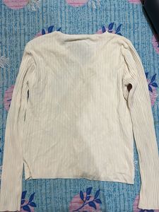 Cream Knit Cardigan