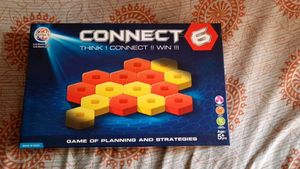 Connect 6 Strategy Board Game