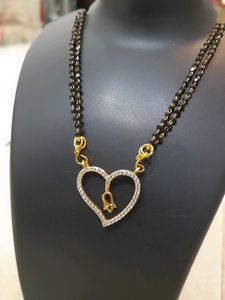 Ad Diamond Mangalsutra ROSE GOLD POLISH