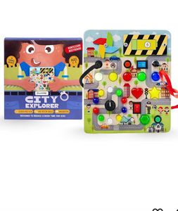 Montessori City Explorer Busyboard