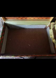 🎁 Vintage suitcase Golden colour storage box