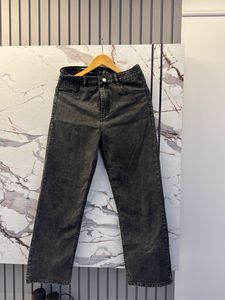 Grey Wash Wide Leg Jeans