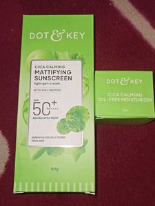 DOT & KEY Cica Calming Sunscreen & Moisturizer Set