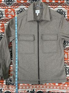 h&amp;m overshirt jacket coat