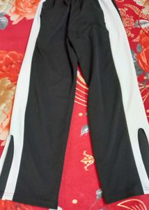 Stylish Black & White Track Pants