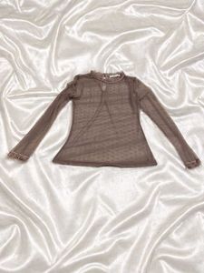 Sheer Mesh  Top