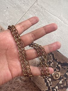 Stylish Snake Print Mini Bag