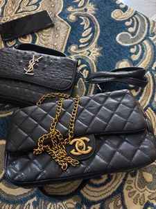 Designer Black Handbag