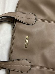 Stylish Taupe Handbag