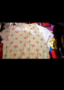 Floral Striped Top
