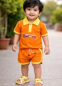 ROAR Kids Orange Clothing Set