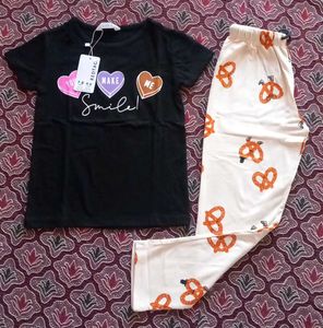 Cute Pretzel Pajama Set