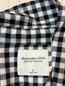 Black &amp; White Gingham Mini Dress with Shirt