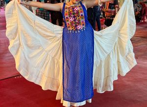 navratri off white lehenga 12M