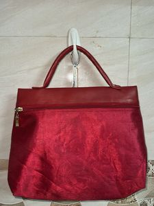 Chic Red Handbag