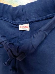 Babyhug Girls Navy Tracksuit Set