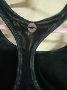 Comfortable Heathered Sports Bra
