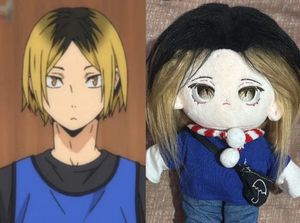 Plush Doll with Unique Hair