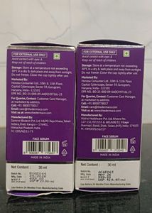 Derma Co.Face Serums - Vitamin C &amp; Niacinamide