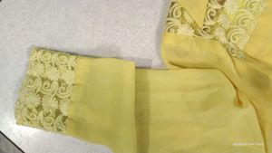 Yellow Lace Top