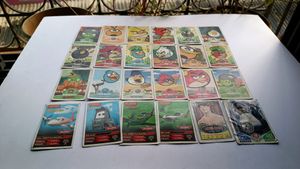ANGRY BIRD,Cars,Wwe CARDS
