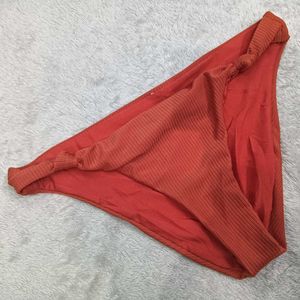 Coral Ribbed 🤎Bikini Bottom
