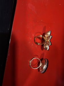 Beautiful Colored Stone Rings Combo