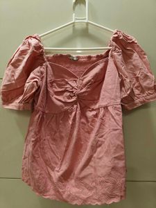 ONLY new top with front knot in XL