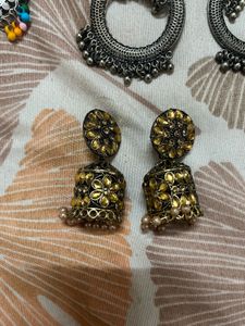 Jhumkis set of 5