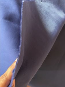 2mtr Elegant Navy Blue wool fabric