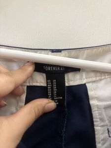 Forever 21 Navy Blue Casual Shorts