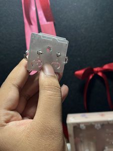 Silver Bow Earrings