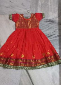 Beautiful Red Ethnic Gown