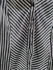 Chic Striped Button-Down Shirt