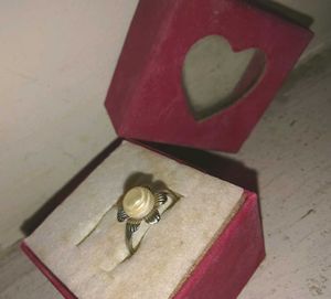 Beautiful bracelet with a ring and earings