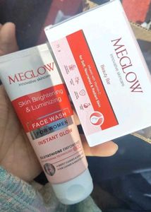 MEGLOW Skin Brightening Face Wash &amp; Soap