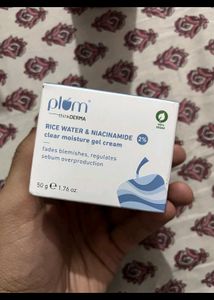 Plum Rice Water Gel Cream