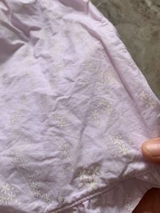 Light Pink Ruffled Pajama Shorts